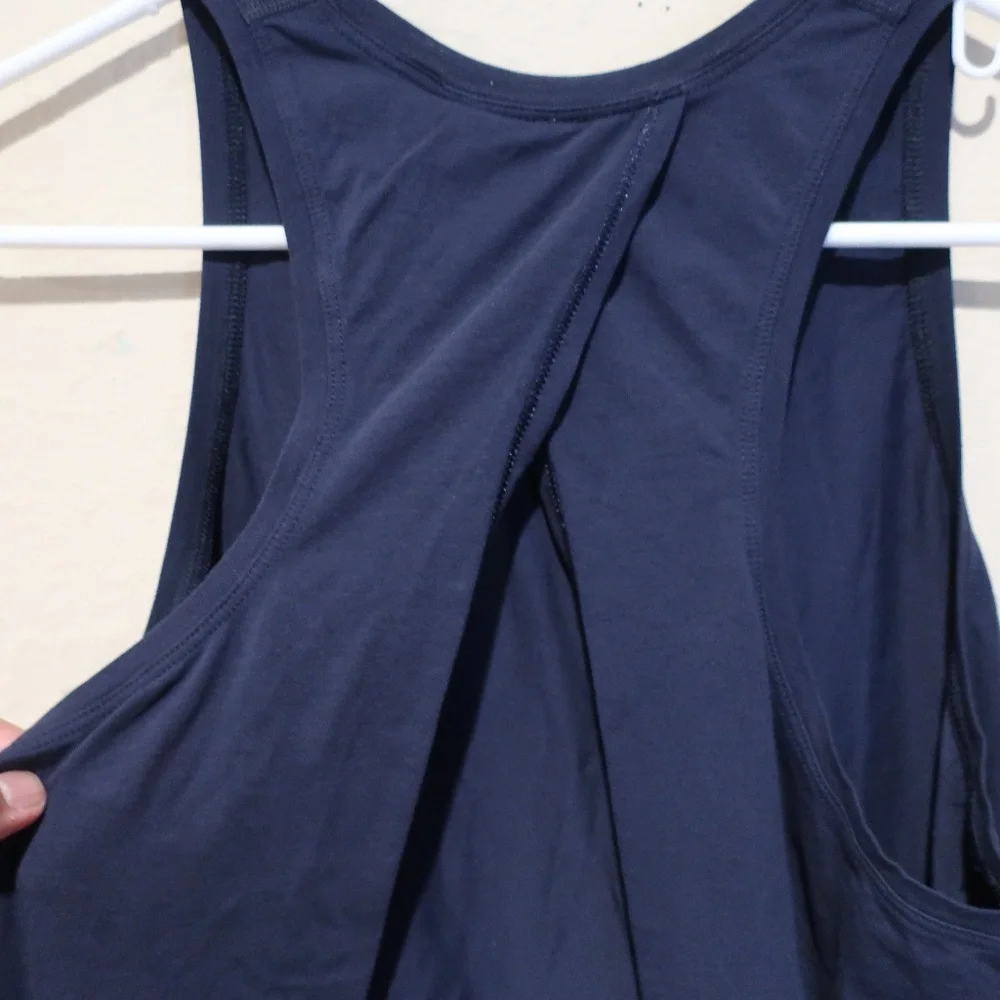 Navy Sleeveless Women’s Tank Top